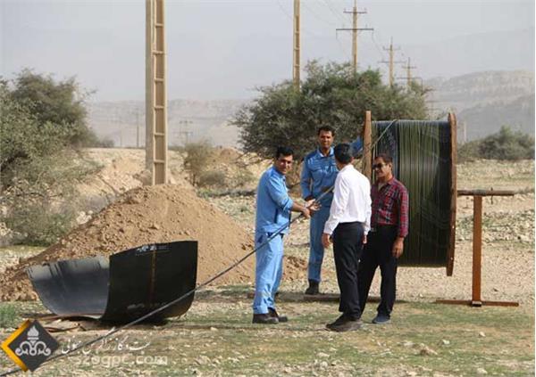 فیبر نوری منطقه عملیاتی آغار و دالان 5