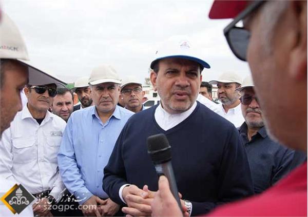 بازدید مدیرعامل شرکت ملی نفت ایران از تأسیسات شرکت نفت مناطق مرکزی ایران در استان فارس 11