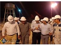 بازدید مدیرعامل شرکت نفت مناطق مرکزی ایران از میدان نفتی دانان 3