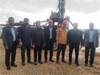 نخستین حلقه چاه در میدان گازی بابا قیر 1