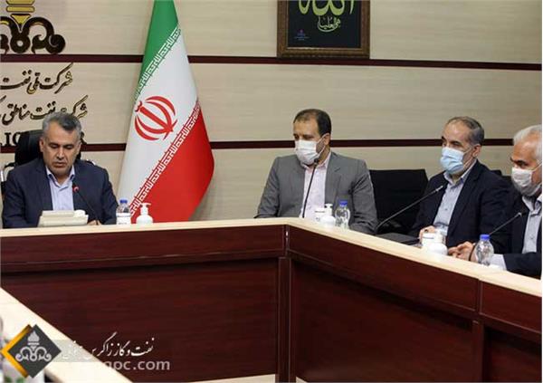 مراسم معارفه رئیس بازرسی و حفاظت فنی و مشاور و دستیار مدیرعامل شرکت نفت مناطق مرکزی ایران 9