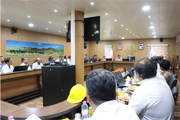 بازدید مهندس میرباقری از منطقه عملیاتی آغار و دالان 20