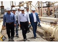 بازدید مدیرعامل نفت مرکزی از منطقه سراجه قم 21
