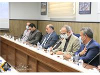 مراسم معارفه و تکریم سرپرست مدیریت مهندسی و ساختمان، سرپرست روابط عمومی، مشاور مدیرعامل در امور بانوان و دبیر هیات مدیره نفت