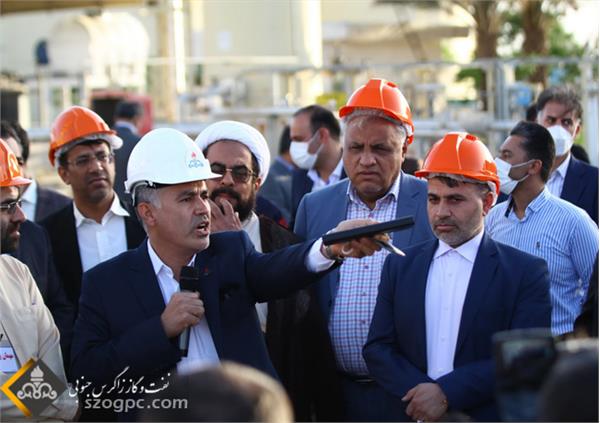 بازدید کمیسیون انرژی از منطقه عملیاتی سروستان و سعادت‌آباد 5