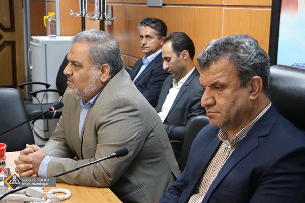 برگزاری مراسم تکریم و معارفه سرپرست اداره مهندسی و ساختمان نفت و گاز زاگرس جنوبی 18