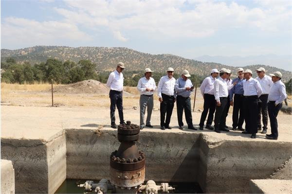 بازدید مدیرعامل شرکت نفت مناطق مرکزی ایران از میدان گازی مختار در استان کهگیلویه و بویراحمد 11