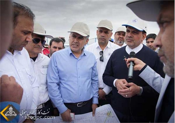 بازدید مدیرعامل شرکت ملی نفت ایران از تأسیسات شرکت نفت مناطق مرکزی ایران در استان فارس 14