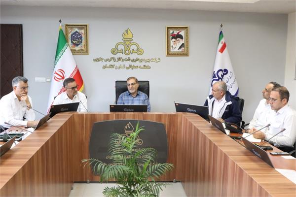 دیدار نوروزی مدیر عامل با کارکنان منطقه عملیاتی نار و کنگان 9