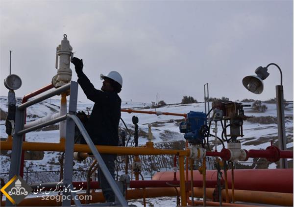برودت و سرمای شدید مانع تلاش کارکنان نفت و گاز شرق نیست 10