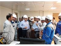 بازدید مدیرعامل شرکت نفت مناطق مرکزی ایران از میدان نفتی دانان 12