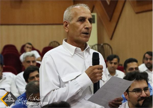 دیدار مدیرعامل زاگرس جنوبی با کارکنان منطقه عملیاتی نار و کنگان 16