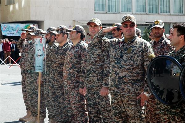 صبحگاه مشترک بسیجیان صنعت نفت 12