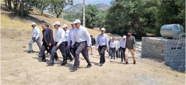 بازدید مدیرعامل شرکت نفت مناطق مرکزی ایران از میدان گازی مختار در استان کهگیلویه و بویراحمد 7