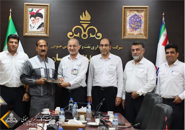 کارگران نمونه منطقه عملیاتی پارسیان 1