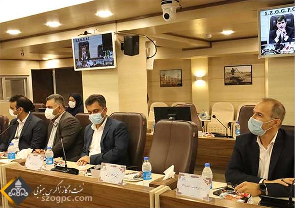 مراسم تکریم و معارفه مدیر امور فنی زاگرس جنوبی 3