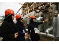 بازدید جمعی از بانوان متخصص از مناطق عملیاتی شرکت بهره برداری نفت و گاز زاگرس جنوبی 17