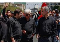 حضور وزیر نفت در مراسم تشییع آقای شهید ایران 12