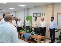 بازدید مدیر نفت و انرژی حراست کل کشور و هیات همراه از مناطق عملیاتی خشت و آغار و دالان 8