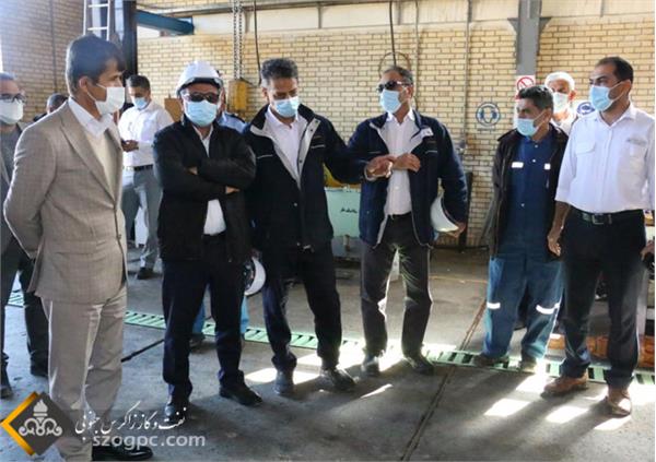 دیدار مدیرعامل زاگرس جنوبی با کارکنان ناحیه عملیاتی نار بهمن ۱۴۰۰ 17