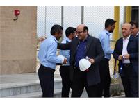 بازدید سرپرست اداره کل تشکیلات، روش‌ها و تعالی سازمانی وزارت نفت و مدیر مهندسی ساختار شرکت ملی نفت ایران از منطقه عملیاتی
