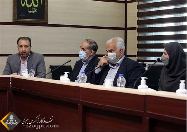 مراسم معارفه رئیس بازرسی و حفاظت فنی و مشاور و دستیار مدیرعامل شرکت نفت مناطق مرکزی ایران 3