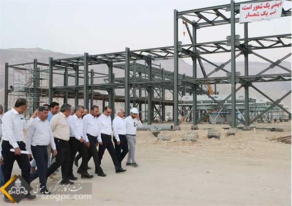 بازدید دوره ای مهندس مهدی حیدری از منطقه عملیاتی پارسیان 5