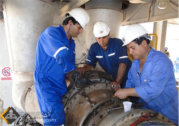 در راستای استمرار تولید؛‌ موتور الکتروپمپ انتقال نفت چشمه خوش بازسازی شد 6