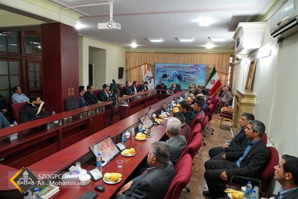 آیین بزرگداشت روز ملی حمل و نقل در شرکت بهره برداری نفت و گاز زاگرس جنوبی 9