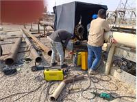 عملیات تعمیرات اساسی در منطقه عملیاتی نفت‌شهر 8