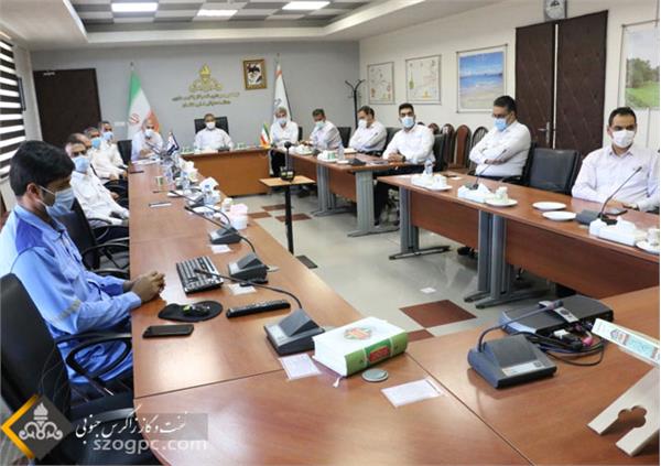 دیدار نوروزی مدیرعامل زاگرس جنوبی با کارکنان در اولین روز کاری سال 1401؛ 12