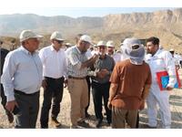 بازدید مدیر عامل شرکت نفت مناطق مرکزی ایران ومدیر نظارت بر تولید نفت و گاز و نمایندگان مدیریت برنامه ریزی تلفیقی شرکت ملی نفت