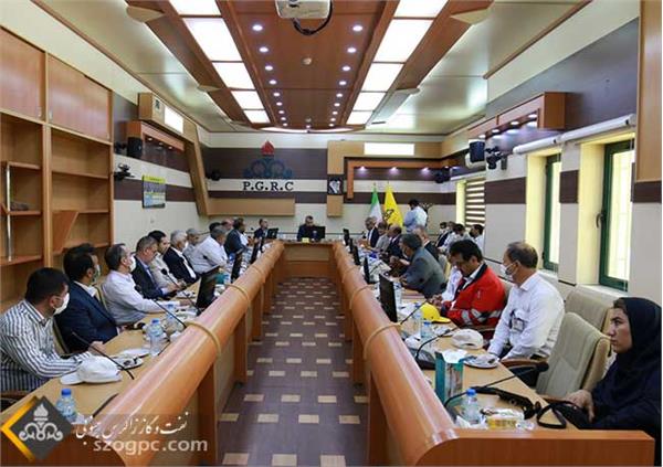 بازدید مدیر عامل نفت مناطق مرکزی ایران از منطقه عملیاتی پارسیان 11