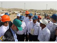 بازدید مدیر عامل نفت مناطق مرکزی ایران از منطقه عملیاتی پارسیان 34