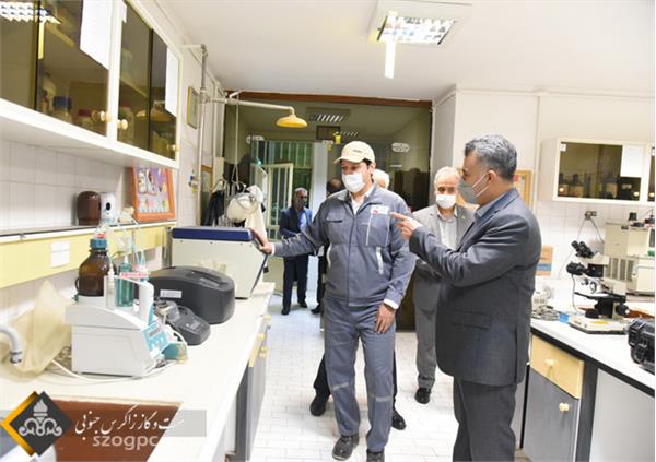 بازدید مدیرعامل شرکت نفت مناطق مرکزی ایران از منطقه عملیاتی خانگیران 5