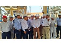 بازدید مدیر عامل نفت مرکزی از ایستگاه تقویت فشار چشمه خوش در شرکت نفت و گاز غرب 11