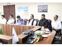 دیدار نوروزی مدیر عامل با کارکنان منطقه عملیاتی نار و کنگان 14