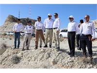 بازدید مدیر عامل شرکت نفت مناطق مرکزی ایران از ایستگاه تقویت فشار وراوی 18