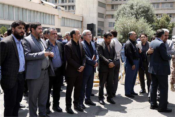 آیین بزرگداشت رئیس‌جمهوری شهید و همراهان در وزارت نفت 11