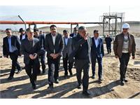 بازدید مدیرعامل شرکت ملی نفت ایران از میدان گازی توس 2