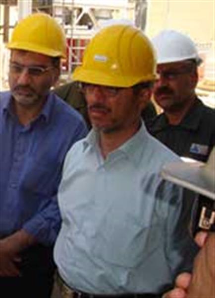 بازدید مدیر عامل شرکت نفت مناطق مرکزی ایران از منطقه عملیاتی ناروکنگان شرکت بهره برداری نفت و گاز زاگرس جنوبی