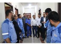 بازدید مدیر عامل شرکت بهره برداری نفت و گاز زاگرس جنوبی ازمنطقه عملیاتی سرخون و گشوی جنوبی 5