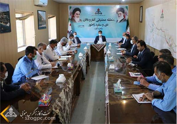 بازدید هئیت مدیره از منطقه عملیاتی آغار 4