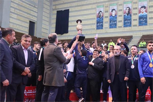 نایب‌قهرمانی مقتدرانه نفت و گاز زاگرس جنوبی در بیست‌وپنجمین دوره لیگ برتر کشتی 13