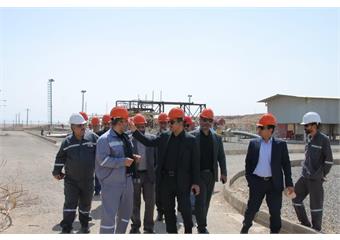 تأکید مدیرکل حراست شرکت ملی نفت ایران بر ارتقای زیرساخت‌های حفاظتی در منطقه عملیاتی سراجه قم
