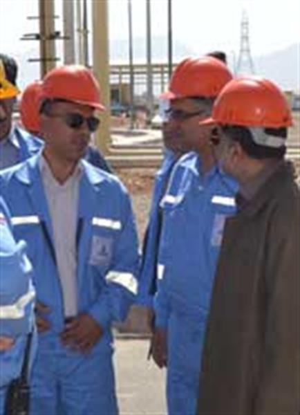 بازدید مدیر عامل و اعضای هئیت مدیره شرکت بهره برداری نفت و گاز زاگرس  از منطقه عملیاتی سروستان و سعادت آباد