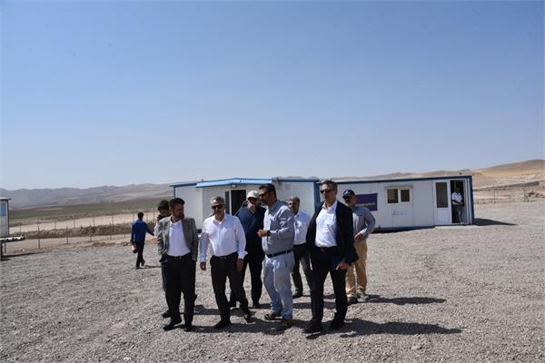بازدید مدیرعامل شرکت نفت مناطق مرکزی ایران از پروژه توسعه میدان گازی توس 12