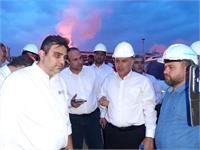 بازدید مدیر عامل نفت مناطق مرکزی ایران از پروژه های احداث ایستگاه تقویت فشار چشمه خوش ، دهلران و نیز میدان دانان 19