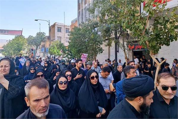 مراسم تشییع شهدای عملیات تروریستی حرم مطهر شاهچراغ (ع) 3