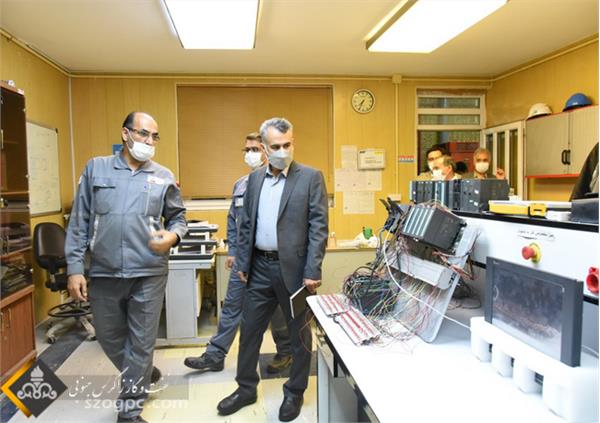 بازدید مدیرعامل شرکت نفت مناطق مرکزی ایران از منطقه عملیاتی خانگیران 10
